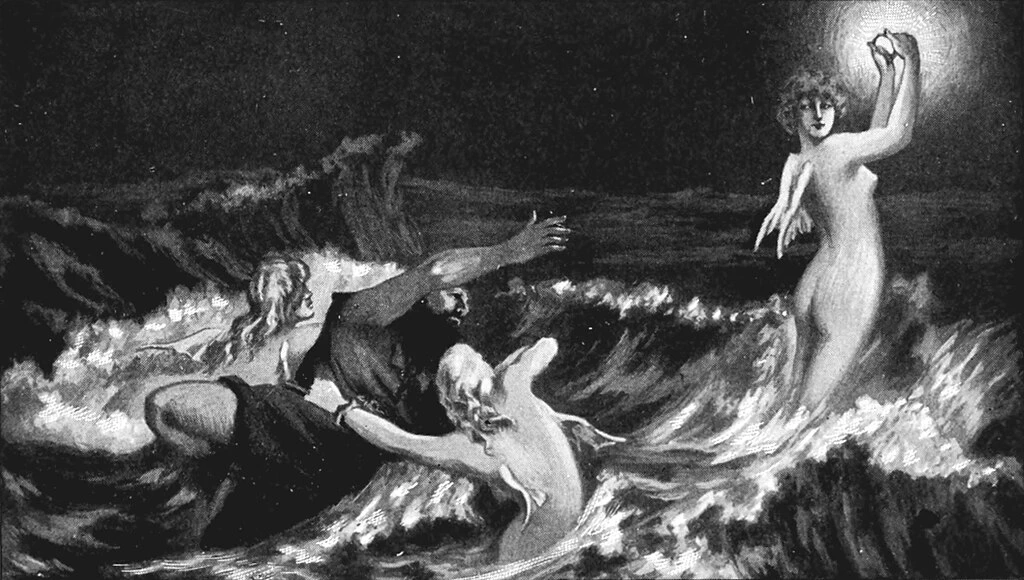 Wagner - Götterdämmerung, Le fanciulle del Reno recuperano l'oro del Reno